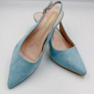 MaxMuxun Light Blue Heels